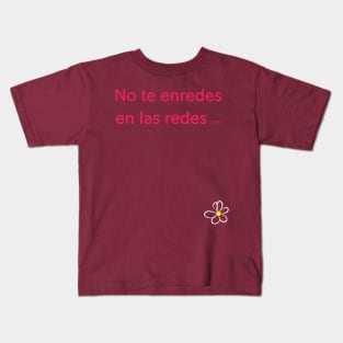 redes sociales Kids T-Shirt